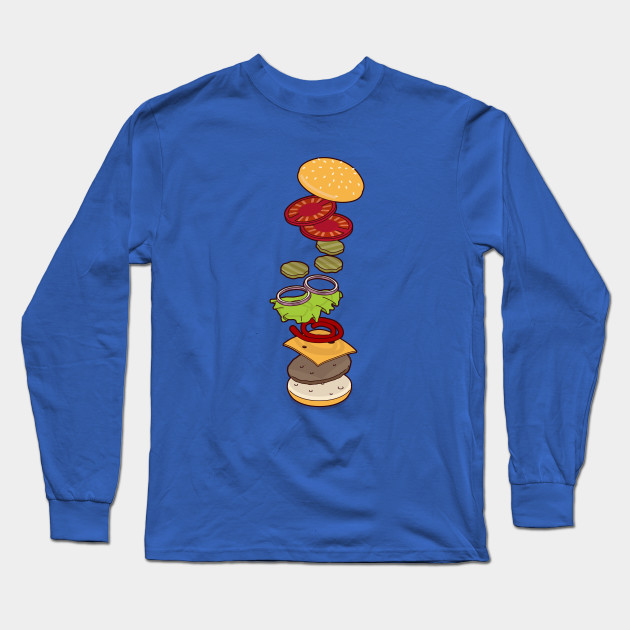 cheeseburger exploded